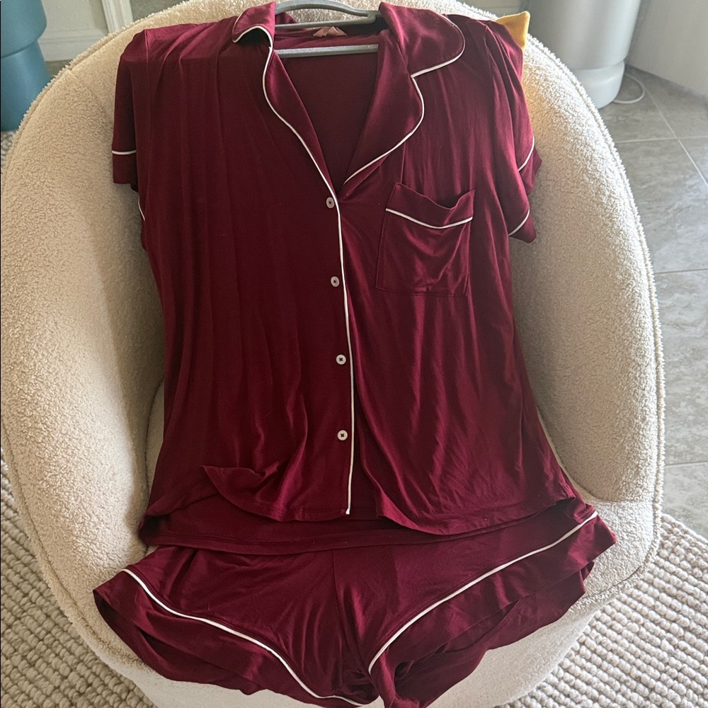 Eberjey Gisele TENCEL™ Modal Relaxed Short PJ Set - Picture 2 of 2